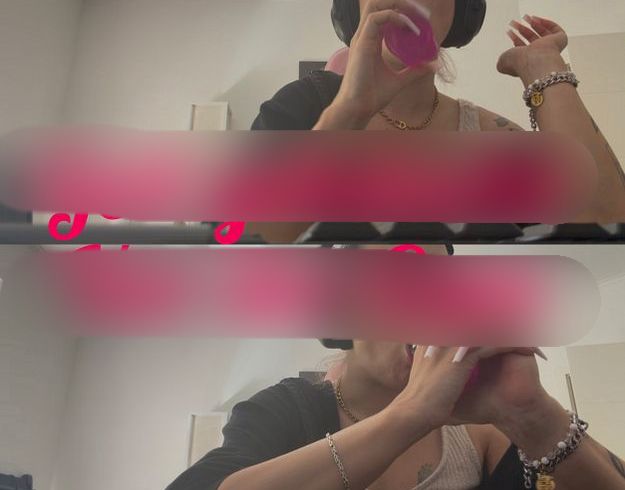 Geil gelut**ht vor der Cam