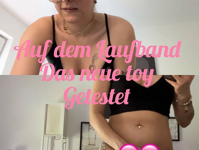 SexyJanaHot's Porno Video: Auf dem Laufband bes**gt