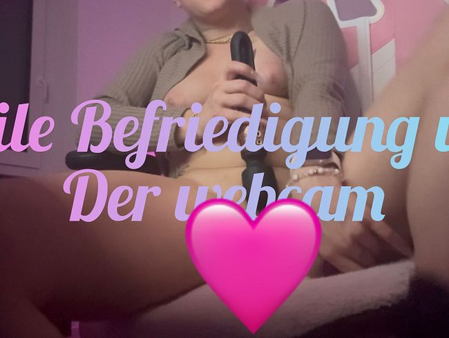 SexyJanaHot's Porno Video: Geile befrie***ng vor der webcam