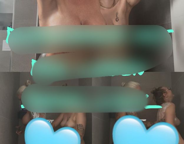 s*xyJanaHot Porno Video: Duschspass mit der lieben Inked_lady_ es wird versaut