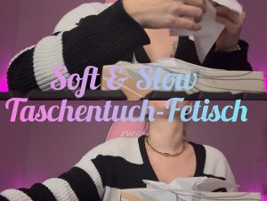 s*xyJanaHot Porno Video: Soft & Slow Taschentuch-Fetisch